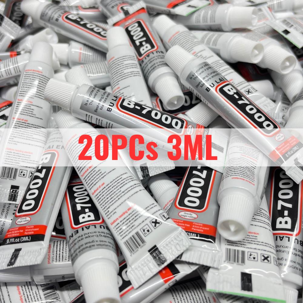 Contact Cement Glue - 1/5/10/20pcs B7000 3ML 유리 플라스틱 범용
