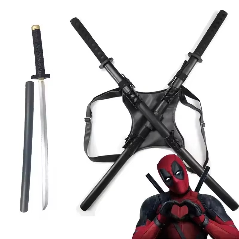 Cosplay Prop Knife - 2025년 신제품 61cm 데드풀 카타나 PU