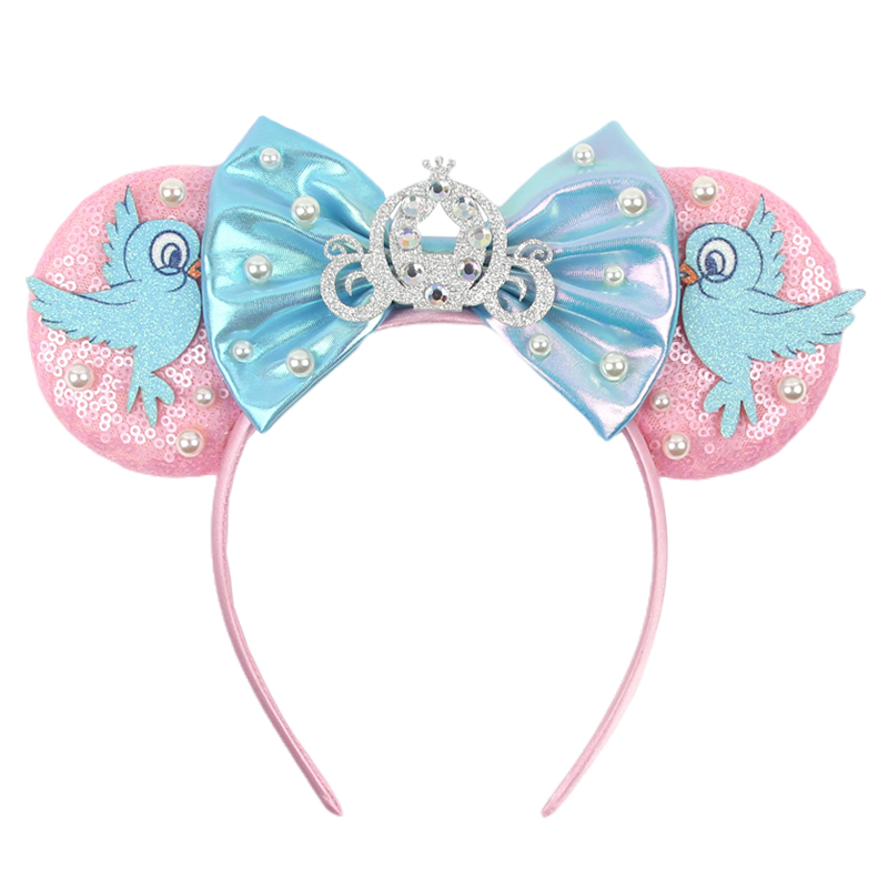 Cosplay Prop Bow - 디즈니 신데렐라 미키 마우스 귀 머리띠