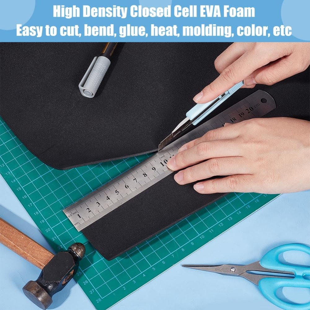 EVA 폼 공예 시트 블랙 300x2mm 3m/롤 - Craft Foam Roll 리뷰 및 가격