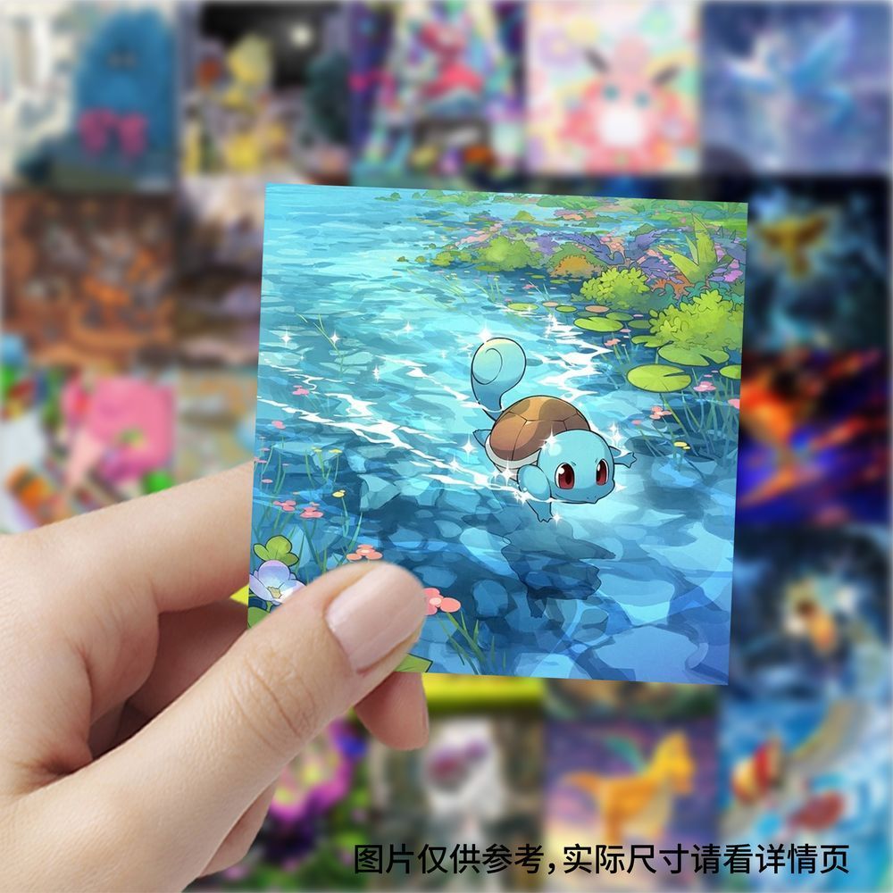 177개 포켓몬 카드 사각 스티커, 어린 시절 애니메이 - Cosplay Prop Diy 리뷰 및 가격
