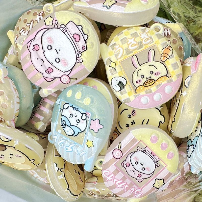 만화 발광 프린트 치이카와 홀 키체인 가방 펜던트 비즈 - Cosplay Prop Diy 리뷰 및 가격