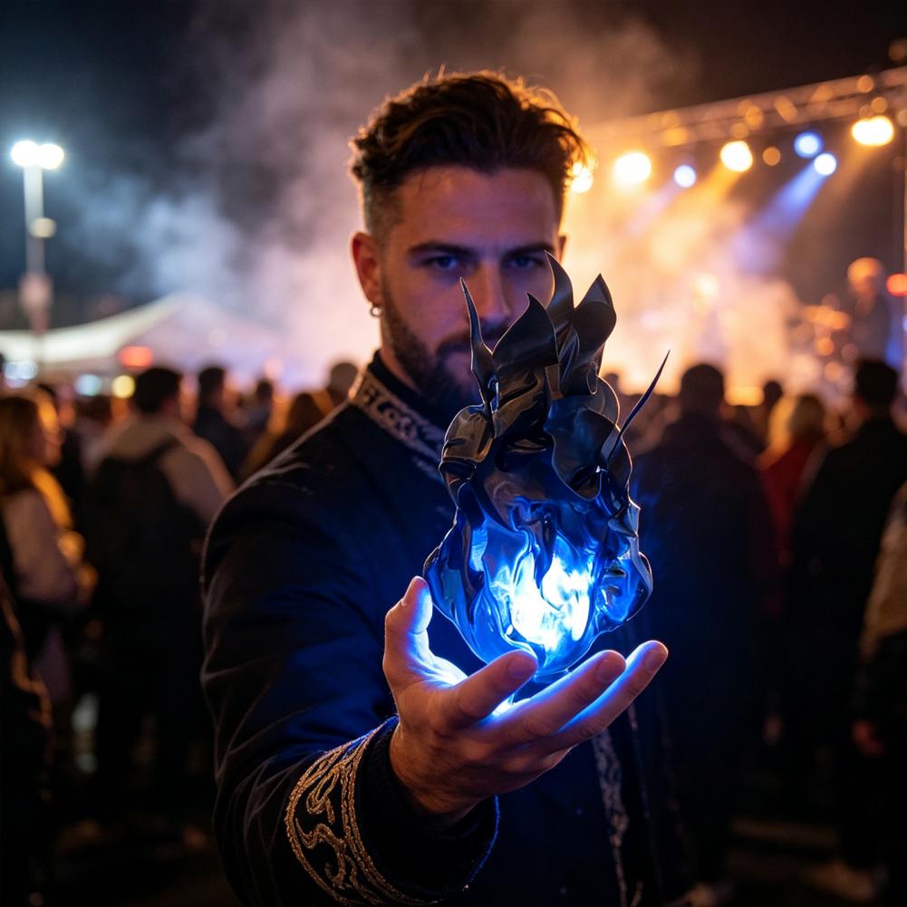 코스프레 불덩어리 소품 빛나는 불꽃 효과 장난감 떠다니 - Cosplay Flame Prop 리뷰 및 가격