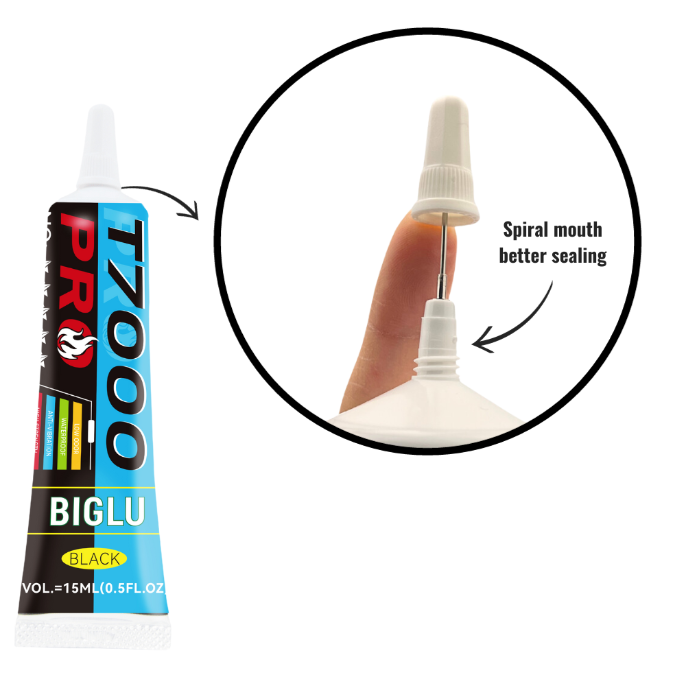 BIGLU T7000 PRO 접착제 검정색 접촉 범용  - Contact Cement Glue 리뷰 및 가격
