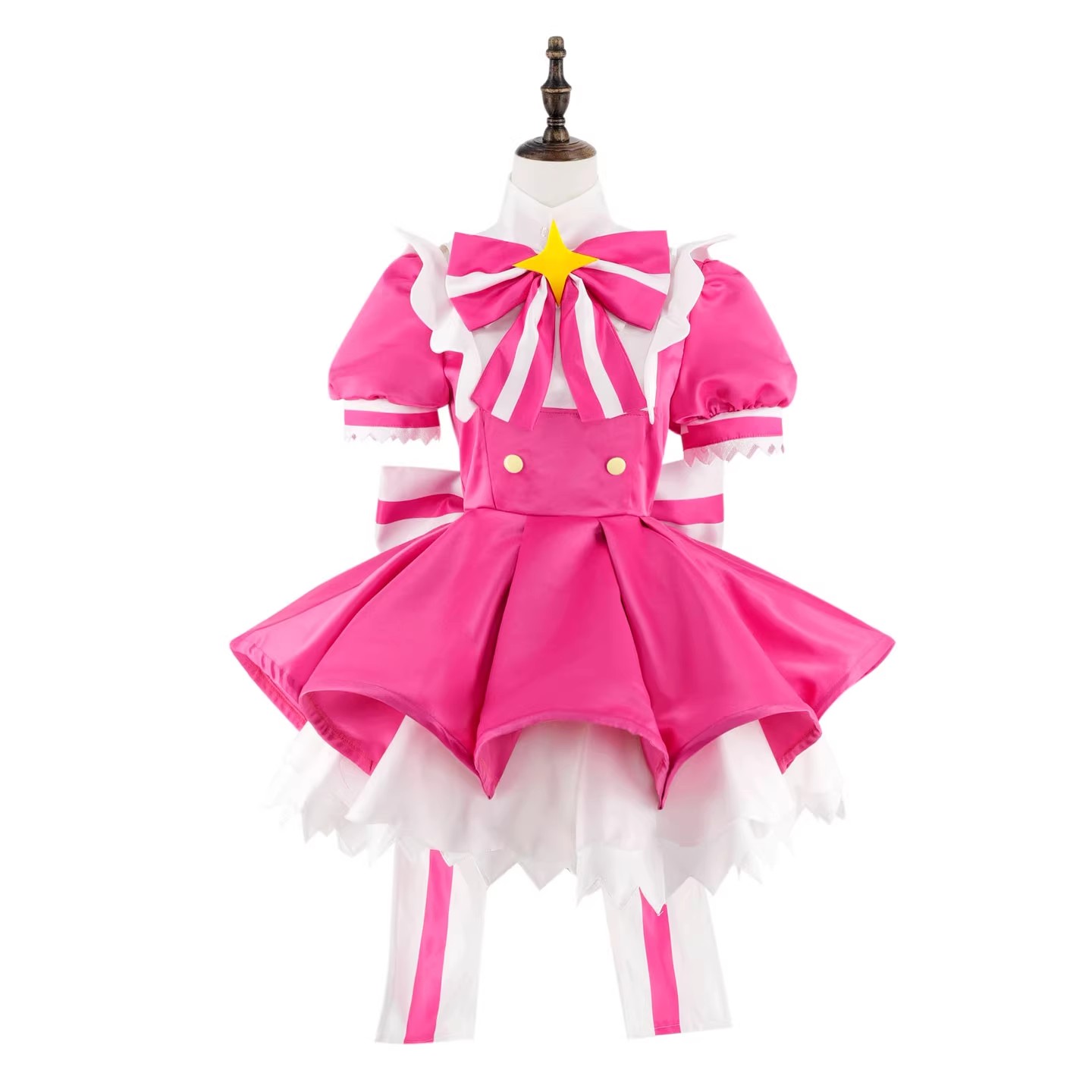MMiku Retry 코스프레 의상 가발 핑크 드레스  - Cosplay Prop Diy 리뷰 및 가격